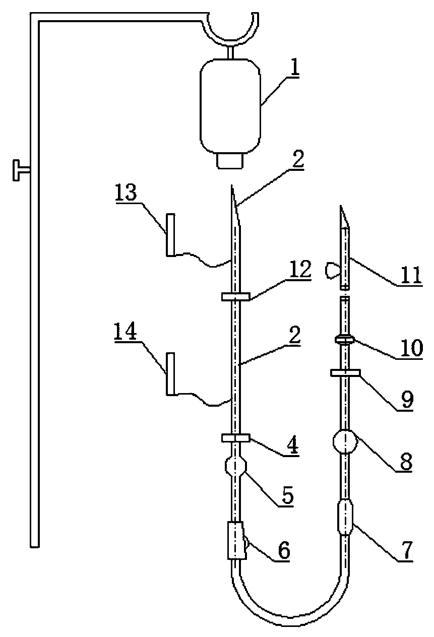 一次性多功能硅胶泵及重力输液器(公开号：CN104941028A)