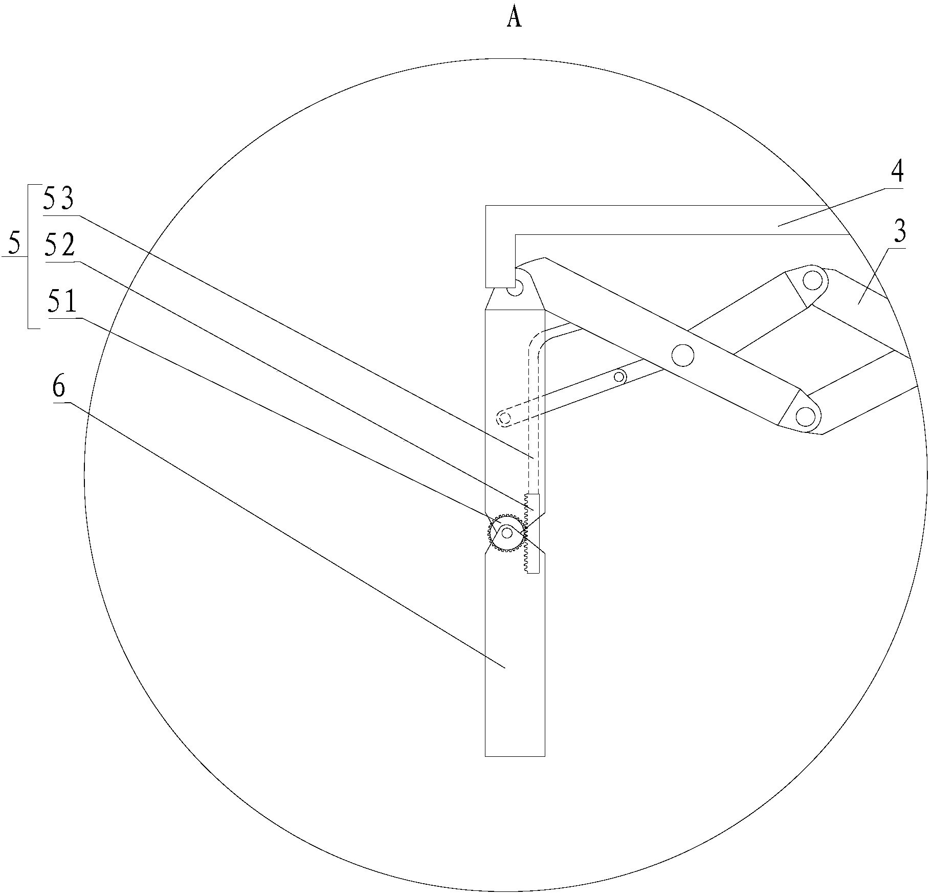 一种全自动车罩(公开号：CN205853855U)