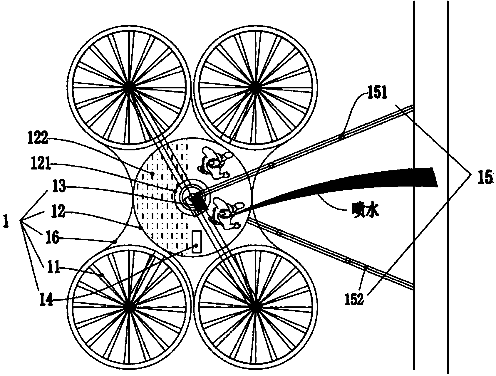 一种涵道桨直升机装备(公开号：CN203854855U)