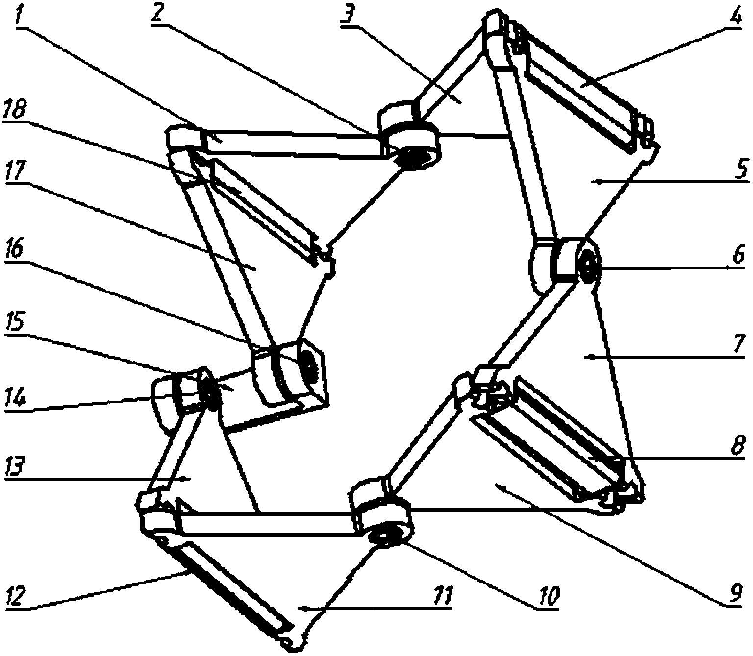 空间变形折叠机构