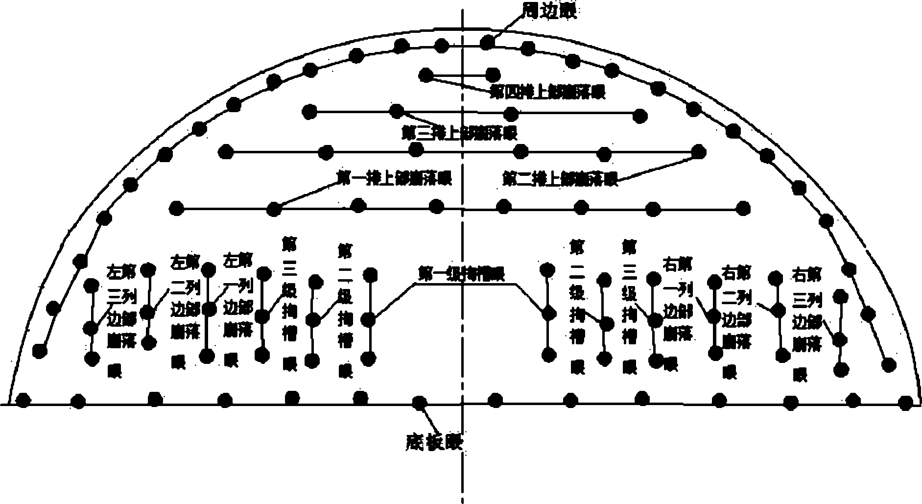 隧道电子雷管与导爆管雷管联合起爆方法