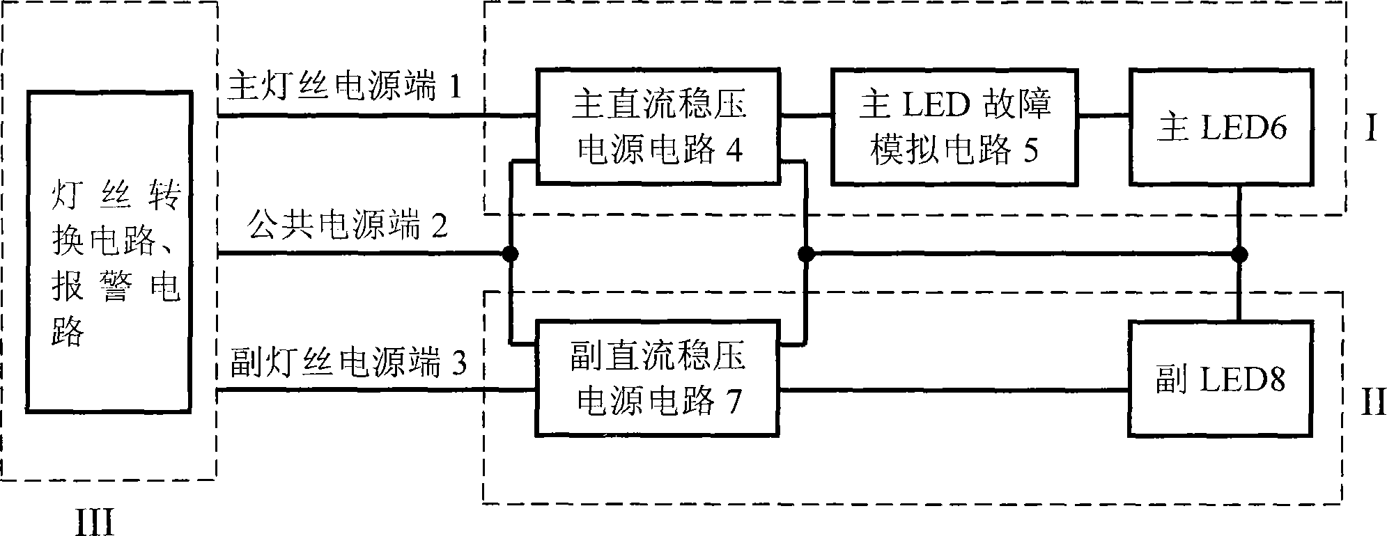 一种LED铁路信号灯