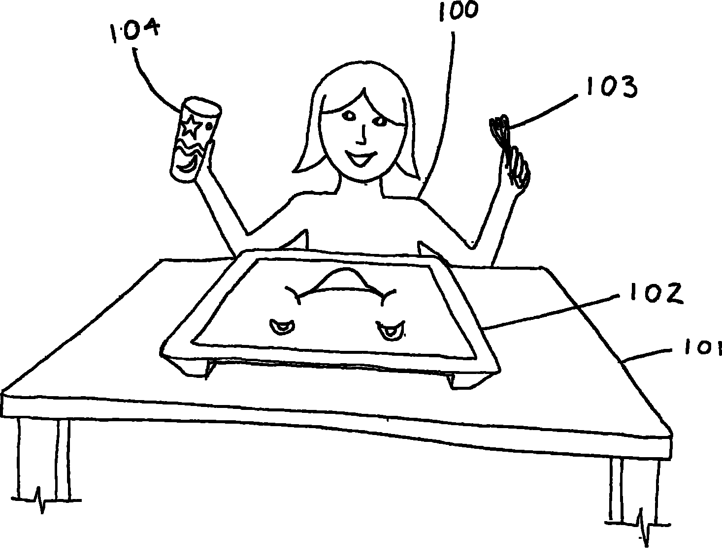 具有感觉刺激、感测和/或数据处理部件的餐具系统