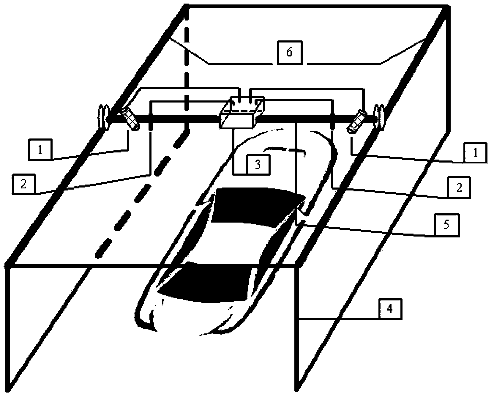 洗车机内扫描式车辆边缘检测装置及其检测方法