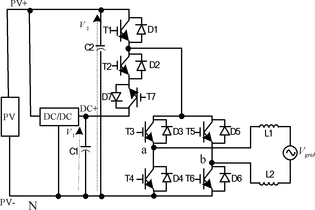 逆变器及其在三相系统中的应用电路