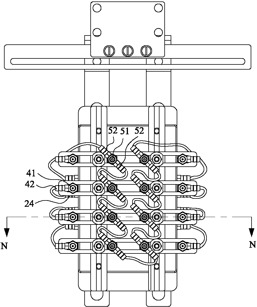 一种自动化真空吸附按键治具