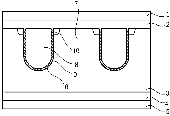 一种沟槽肖特基势垒二极管及其制造方法