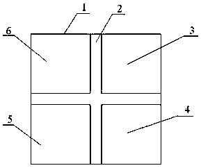 一种地板砖角部对齐平衡件(公开号：CN206308983U)