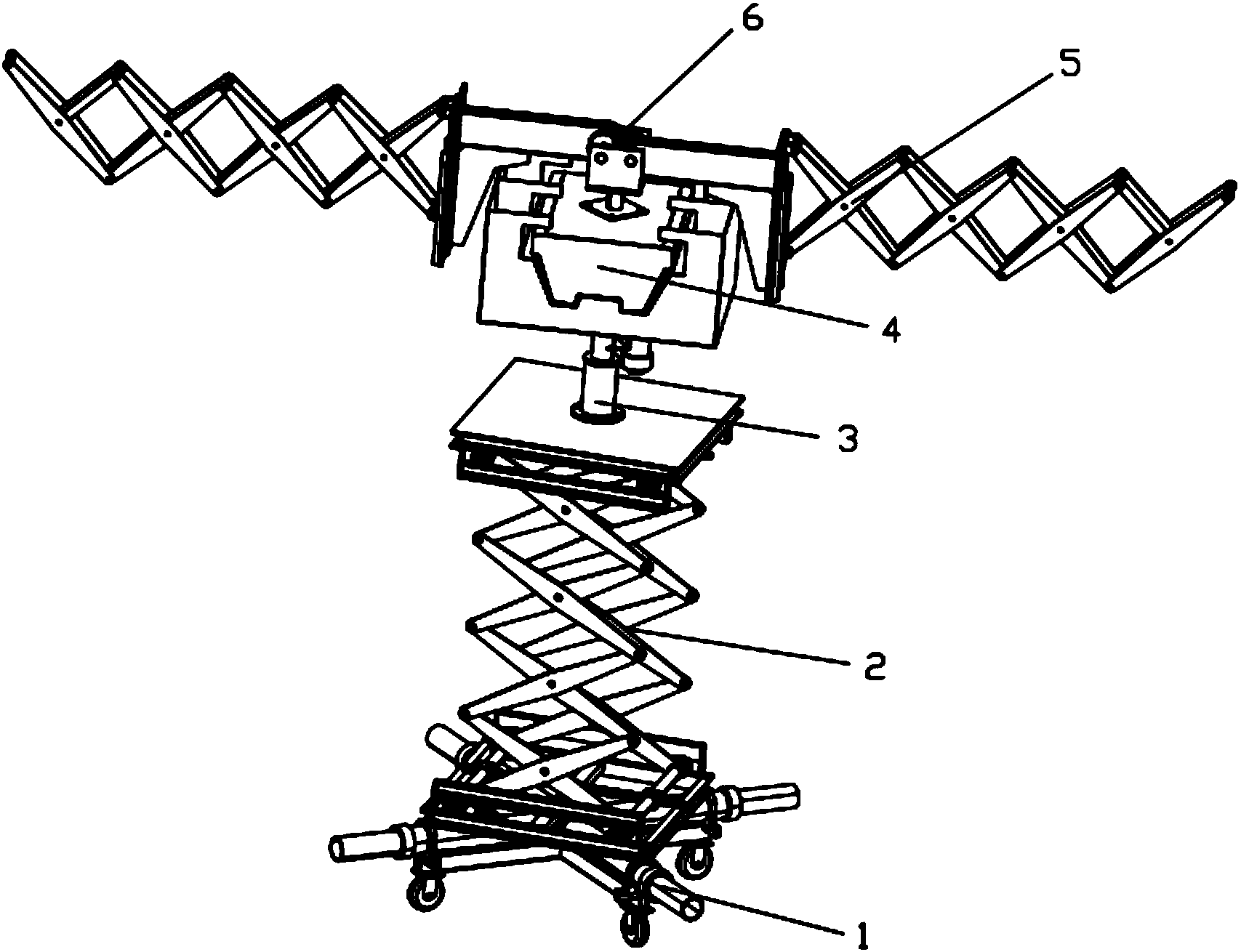 自动平衡吊机(公开号：CN106429904A)