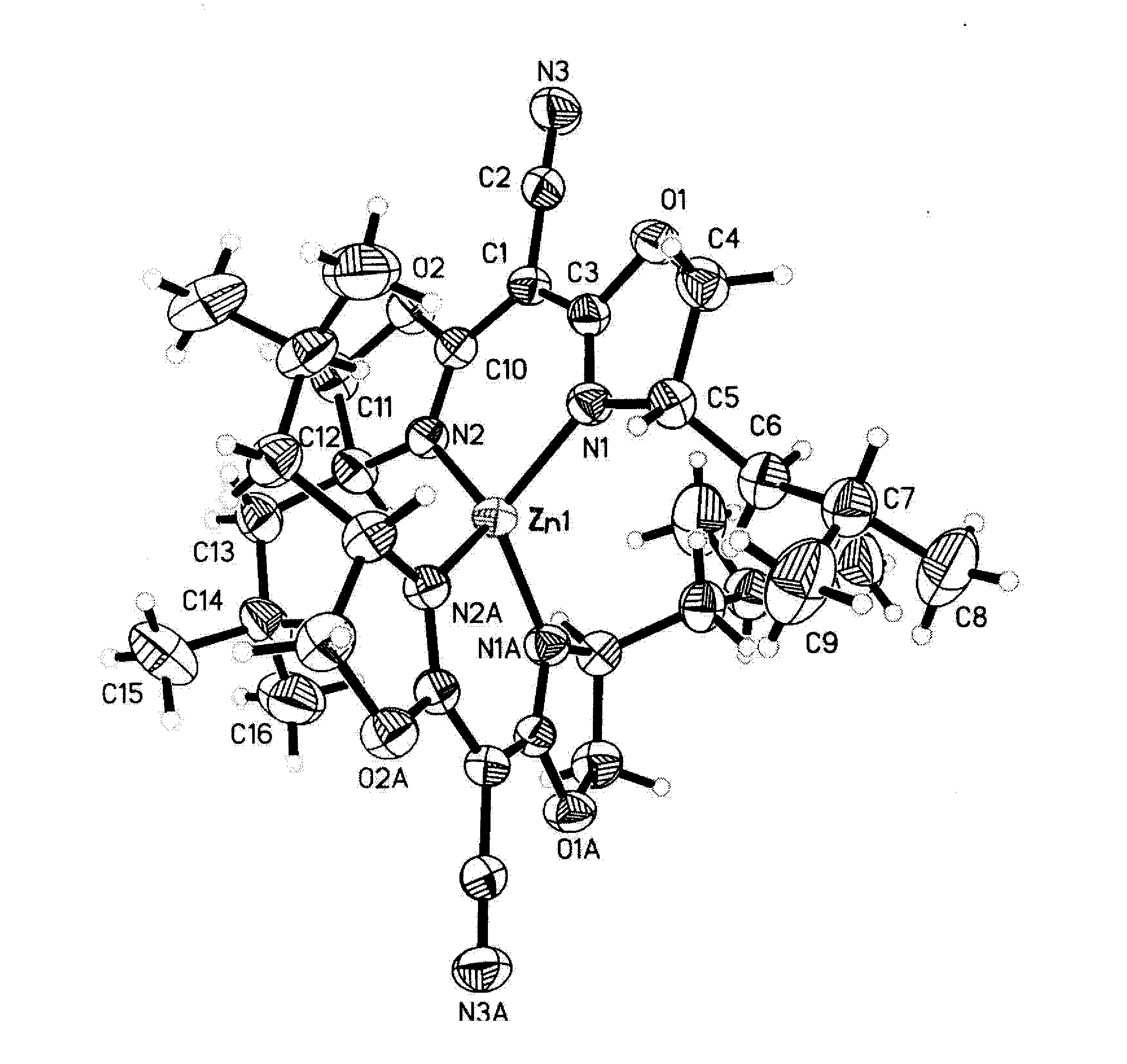 一种手性锌配合物(公开号：CN102617499B)
